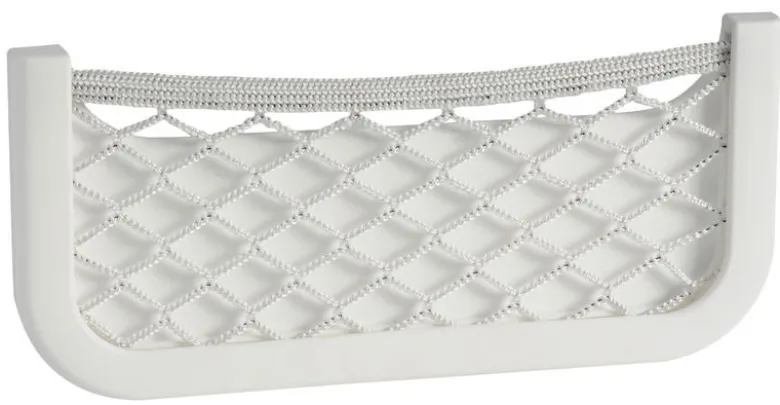Förvaringsficka vit 360 x 160 x 12 mm