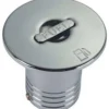 FS Däcksförskruvning Bränsle 38 mm RF/Kromad Mässing