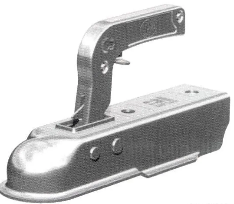 Fyrkantig kulkoppling 50 mm 1300 kg