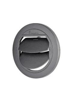 Galler 75/90mm stängbart Svart