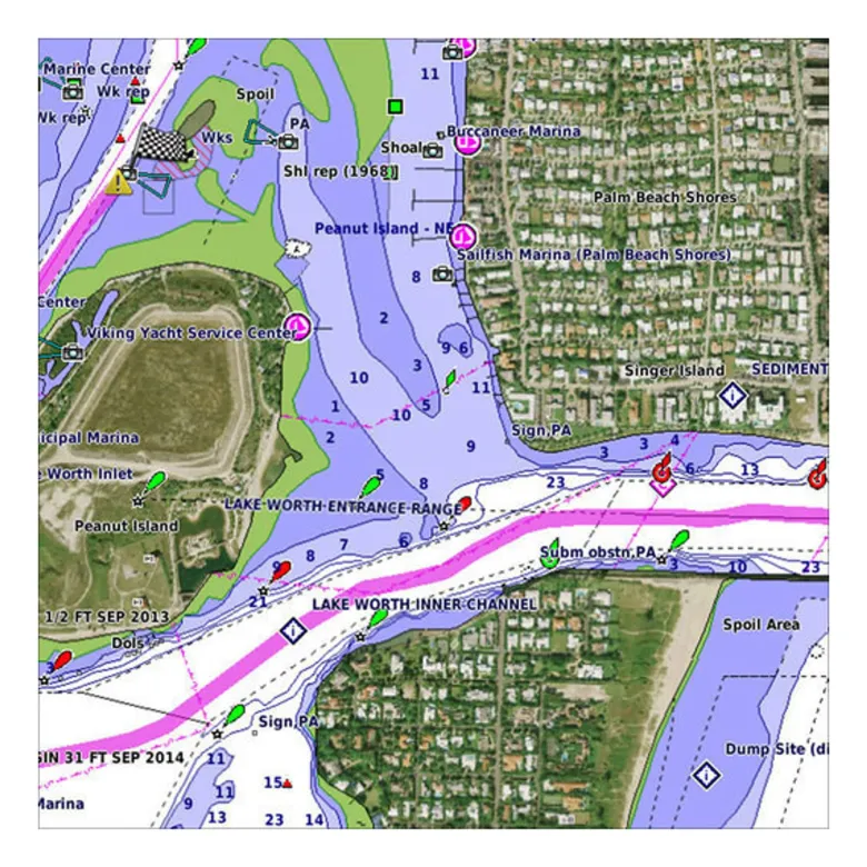 Garmin Bluechart G3 Vision Sjökort