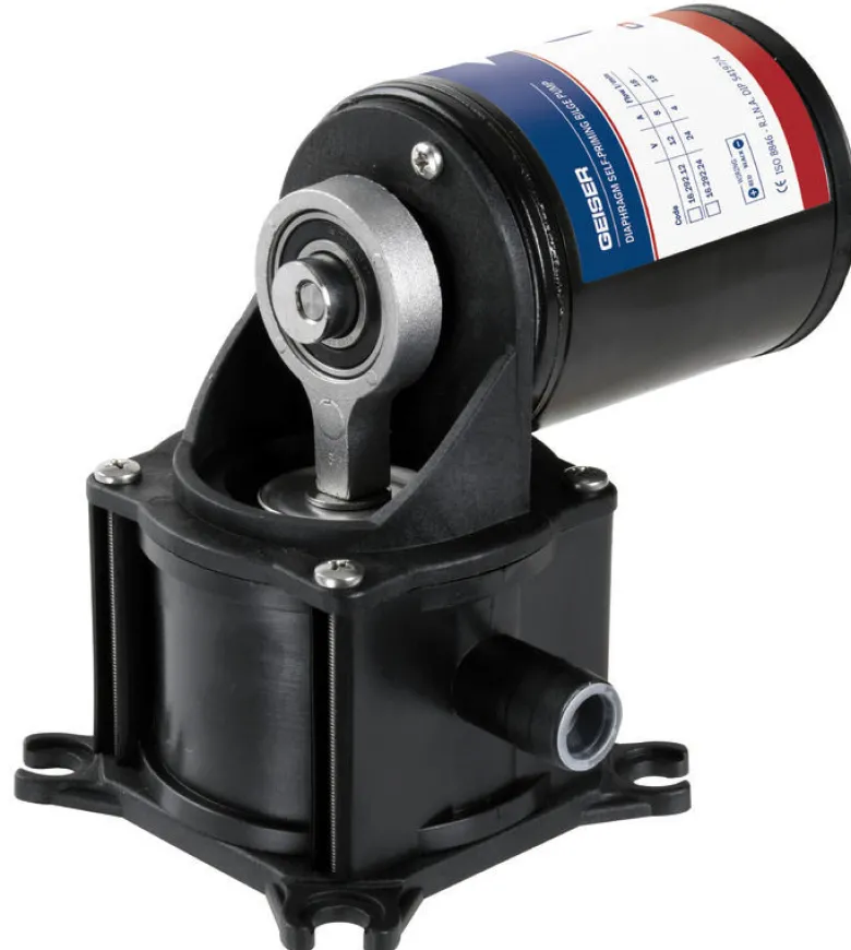 Geiser självsugande membranlänspump 24 V