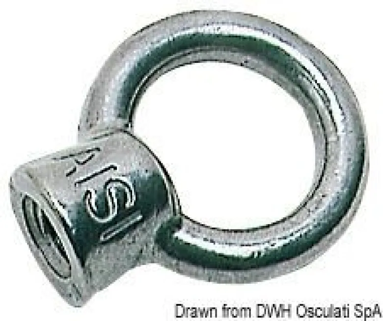 Gängad öglebult AISI316 32.6 mm