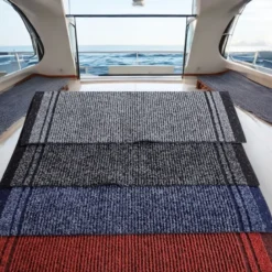 Gångmatta 80 cm x 150-480 cm (Flera längder) Röd