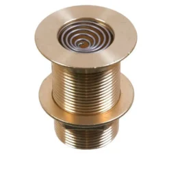 Guidi Skrovgenomföring Mässing med Fjäder, 3/4"