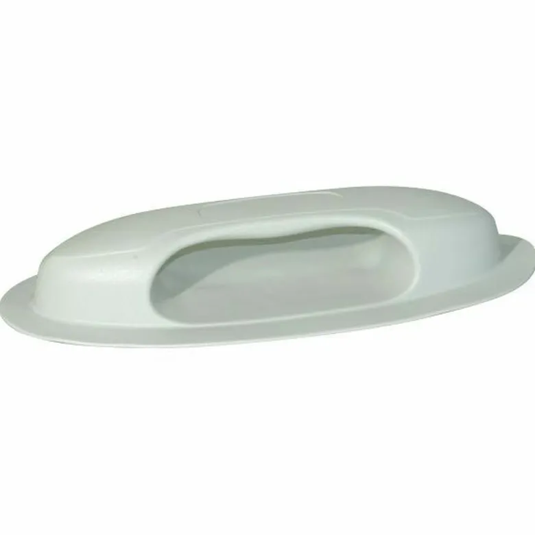 Handtag för PVC ljusgrå 253 mm