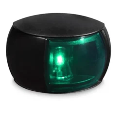 Hella Lanterna NaviLED 2NM Styrbord Grönt ljus, Svart, 71 x 5