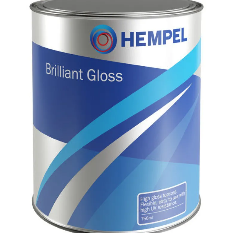 Hempel Brilliant Gloss Högblank Båtlack "Cobalt Blue" Blå 0,75L
