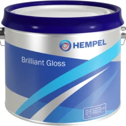 Hempel Brilliant Gloss Högblank Båtlack "Pure White" Vit