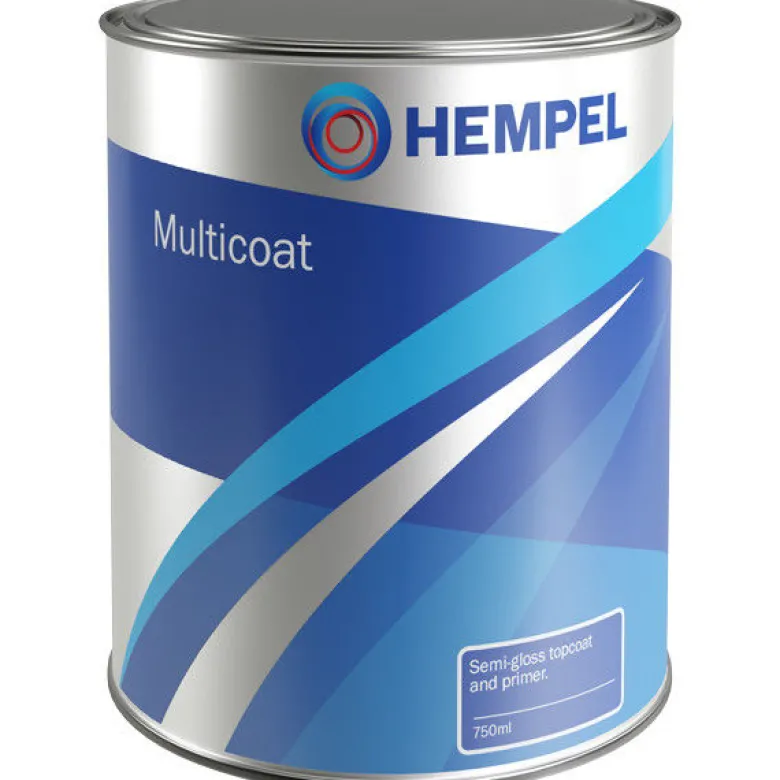 Hempel Multicoat Täckfärg & Grundfärg "Pale Cream" Vit 0,75L