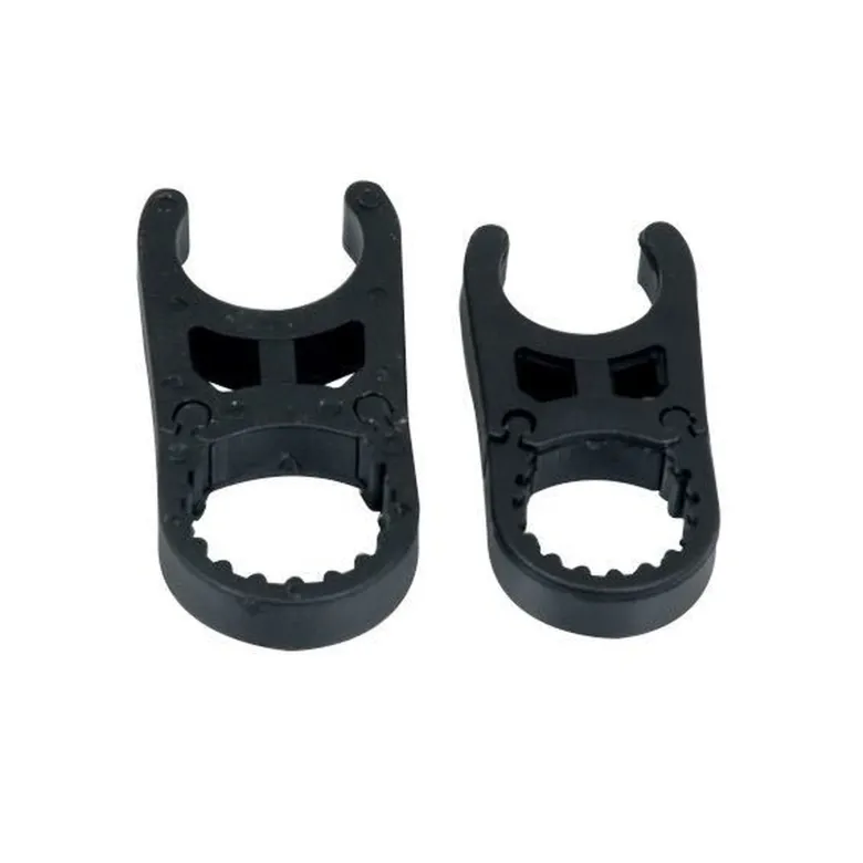 Hållare till Badstege 22 mm Rör Svart Nylon