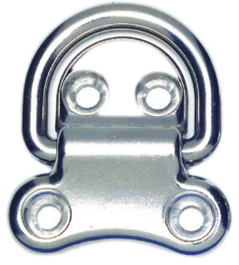 4-håls fällbar ring AISI316 45x45 mm