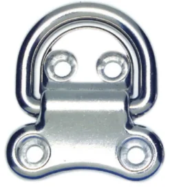 4-håls infällbar ring AISI316 76x76 mm