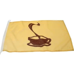 Humorflagga kaffeflagga 30x45cm