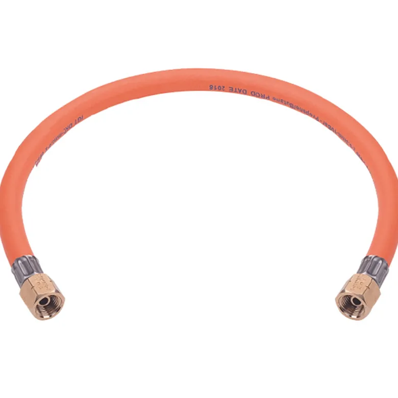 IGT Gasslang 80 cm med 1/4'' Gänga i Båda Ändar