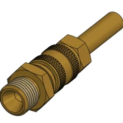 IGT Gas Snabbkoppling Slangnippel Ø8 mm Slangkoppling 1/4" H