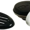 Inbyggt ABS-signalhorn med vit frontpanel