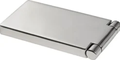 Inbyggt gångjärn spegelpolerat AISI316 100x50 mm