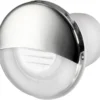 Infälld LED-instegsbelysning, rund, vit