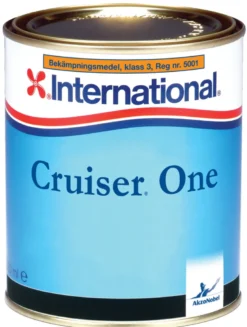 International Cruiser One Självpolerande Bottenfärg Off White 0,75L