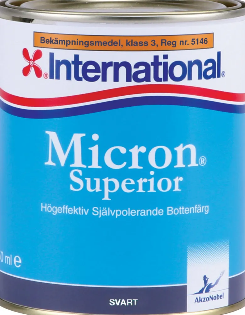 International Micron Superior bottenfärg för västkusten Offwhite 0,75 l