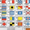 Internationella koddekaler med flagsymboler