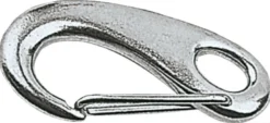Karbinhake AISI 316 med fjäderöppning 50 mm