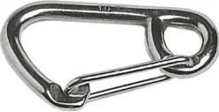 Karbinhake AISI 316 med stor öppning 120 mm