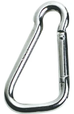 Karbinhake AISI 316 stor öppning 14 mm