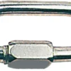 Karbinhake med skruvöppning AISI 316 5 mm
