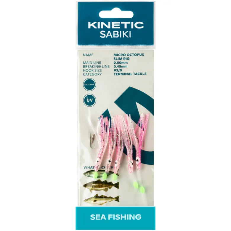 Kinetic Sabiki Micro Octopus Slim