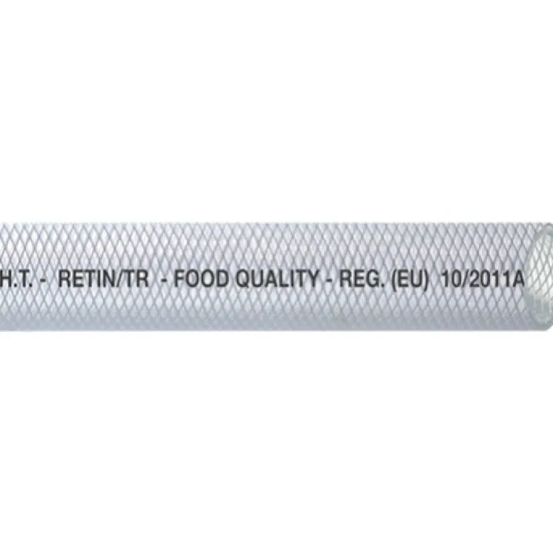 Klar PVC slang armerad, Food quality 13mm