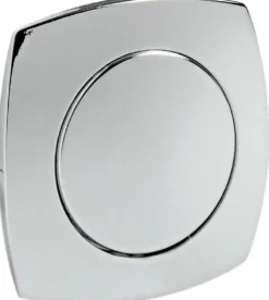 Knopp + ring Konvex kromad ABS