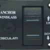 Kontrollpanel för ankarspel 75 x 62 mm