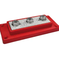 Kopplingsplint 3 x max 95 mm² (M8) Röd