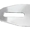 Kraftig hasp och märla, spegelpolerat rostfritt stål, 33 x 87 mm