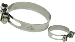 Kraftig slangklämma AISI 316 48/54 mm