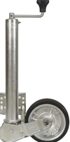 Kraftigt stödhjul med automatisk uppfällning 60 mm