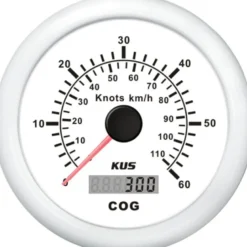 Kus GPS Logg Vit, 0-60knob, 12/24v, Ø:85
