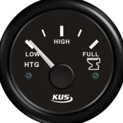 Kus Tankmätare Waste, Svart, 0-190hm, 12/24v