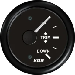 Kus Trimindikator, Svart, 0-190ohm, 12/24v