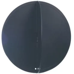Lalizas Ankarklot Vikbart Plast Svart Ø300 mm