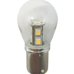 1852 LED-bajonett BA15D Ø25x48mm 10-35vdc 1,6/15W - 2 st.