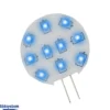 Led g4-kort 8-30v blå, pin på sidan, 6 smd