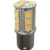 1852 LED-lampa Ba15S, 10-35V 2,4/25W 2700K - 2 st.