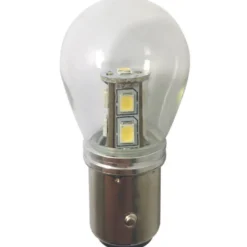 1852 LED-lanternlampa BAY15D 10-36Vdc 1,6/15W 6000K - 2 st.