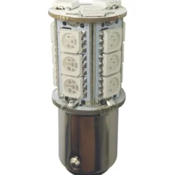 1852 LED-lanternlampa Bay15D, 10-36V 2,4/25W röd - 2 st.