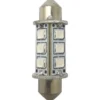 1852 LED-lantern pinol/spollampa 37mm 10-36V 1,2/10W grön - 2 st.