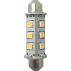 1852 LED pinol/spollampa 42mm 10-36vdc 1,2/10W omni - 2 pack