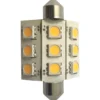 1852 LED pinol/spollampa 42mm 10-36vdc 2/15W - 2 pack